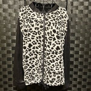 Soho NY&C Street Leopard Print Women's Jacket